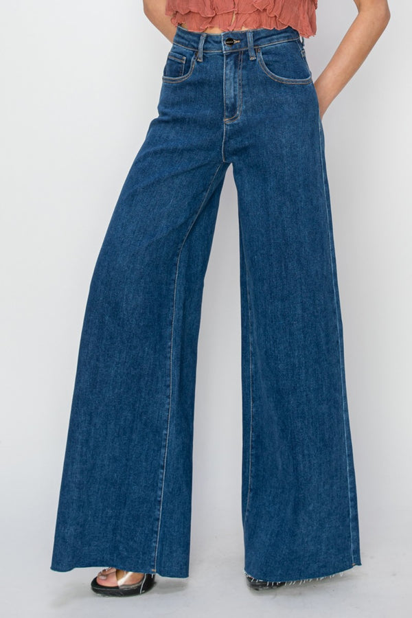 high rise jeans